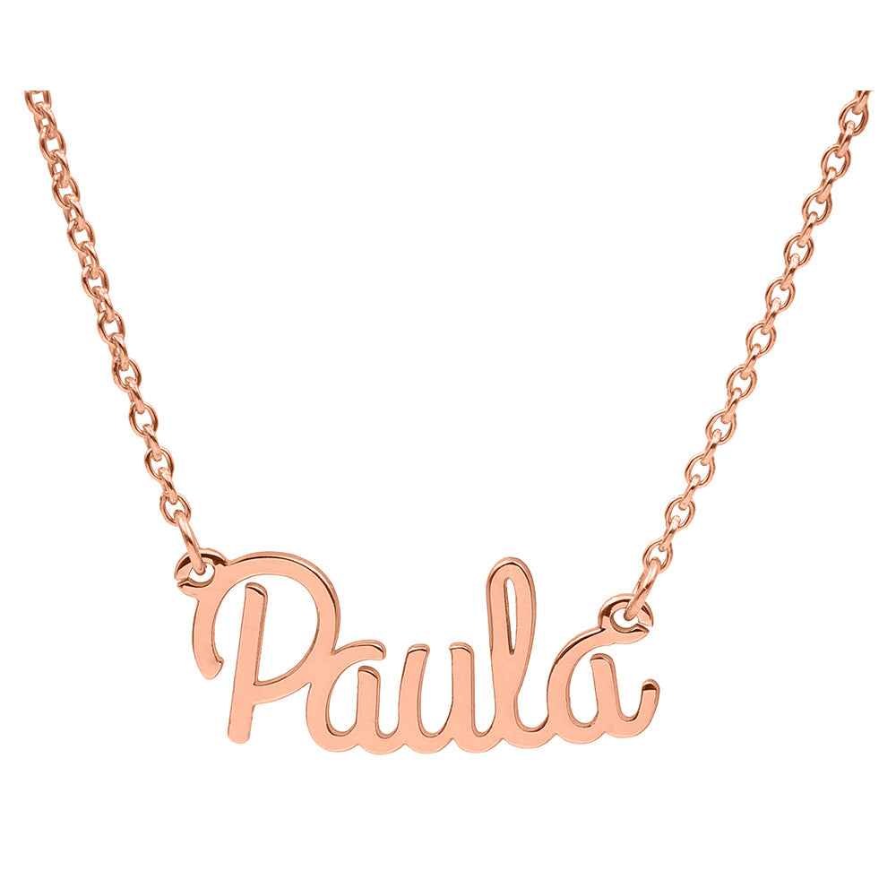 Namenskette 925er Silber - Variante Paula